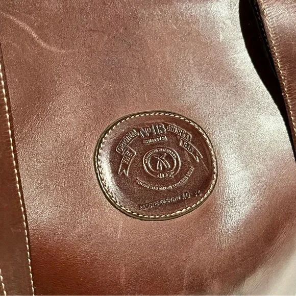 Vintage Leather Ghurka Tote - Picture 5 of 9